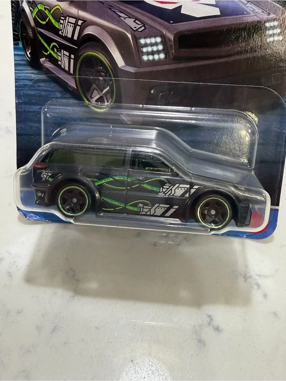 Batman Green Accent Black Die-Cast Car